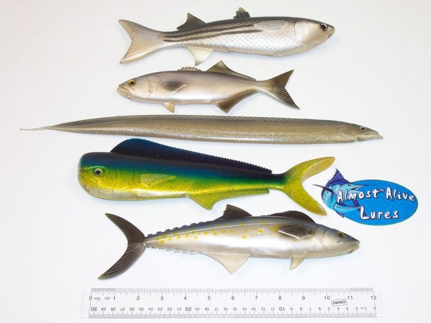   Trolling Lures, Masterkit, Mahi/Bluefish/Spanish/Ribbonfish/Mullet