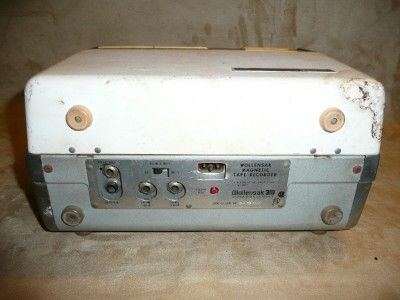 ANTIQUE WOLLENSAK TUBE MAGNETIC TAPE RECORDER [like a reel to reel 