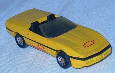 1987 Matchbox Corvette 1/56 Diecast Car RARE  