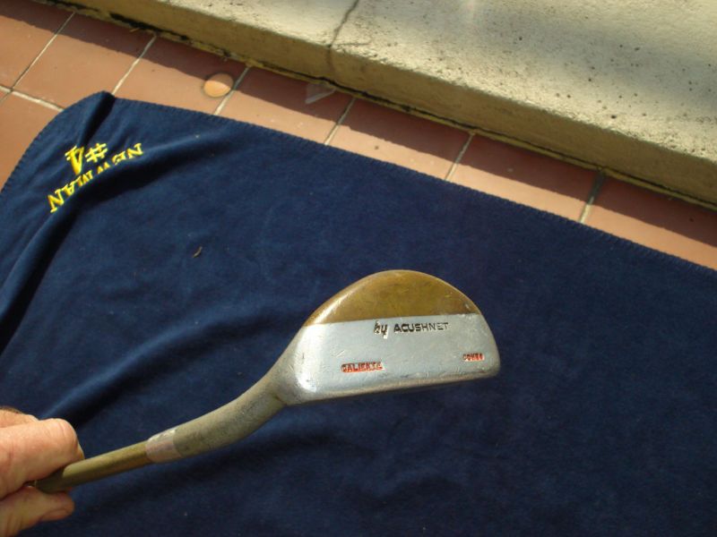 Acushnet Caliente Combo Golf Putter Fiberglass Vintage  