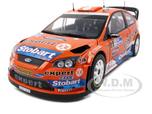 FORD FOCUS RS WRC08 #6 H.SOLBERG/C.MENKERUD 1/18  