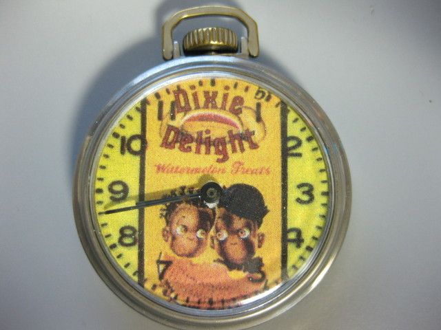 Vintage Pocket Watch Dixie Delight Watermelon Treats  