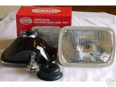 82 95 TOYOTA PICKUP EURO 200mm H4 H6054 HEADLIGHTS KIT  