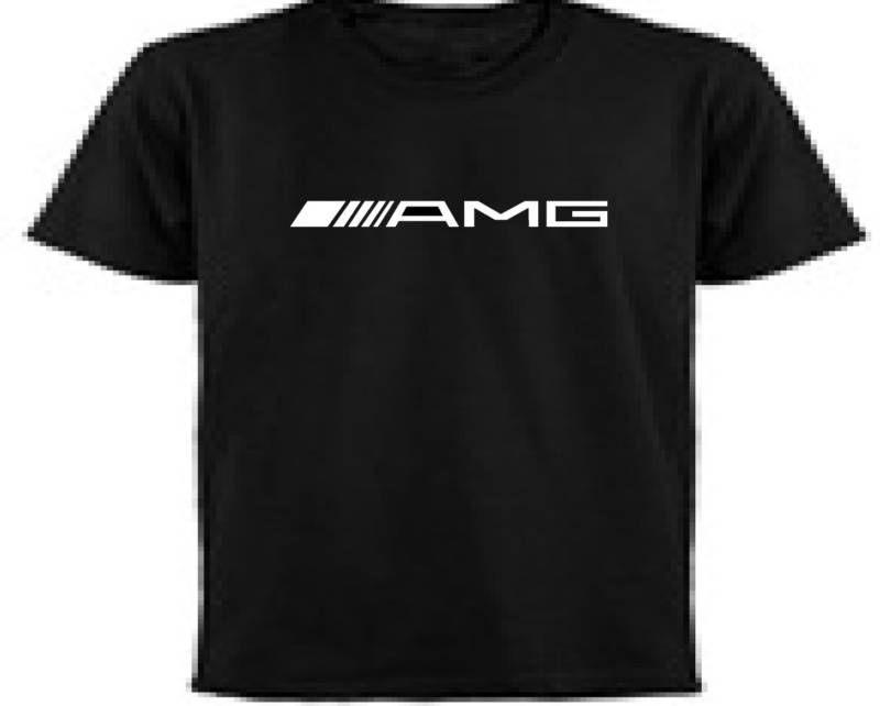 BLACK AMG CLASSIC TEE T SHIRT MERCEDES  