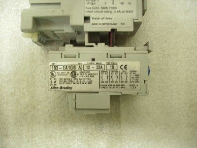 Allen Bradley 100 C16 10 Relay Contactor  