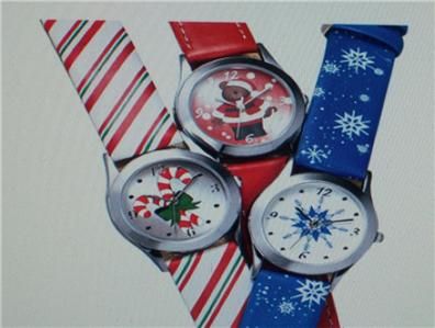 AVON HOLIDAY WATCH   CANDY CANE WATCH ONLY NEW  