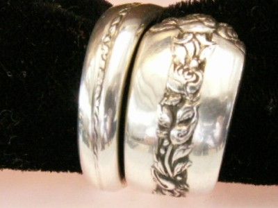 Towle RAMBLER ROSE Sterling Spoon Ring Spiral Sz 7 10  