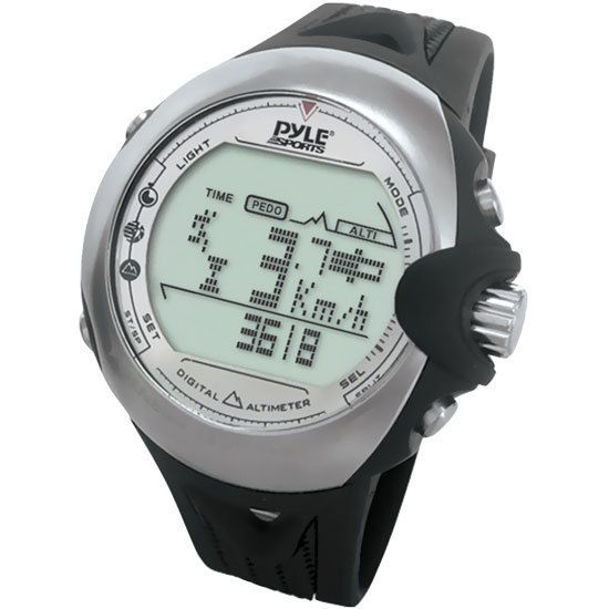 New PSKI2 Pyle Sport Skiing Digital Watch with Clock, Ski Mode 