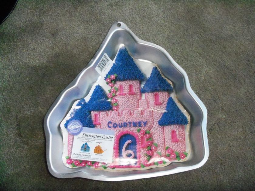   Courtney Enchanted Castle Cake Pan #2105 2031   Instructions/Insert