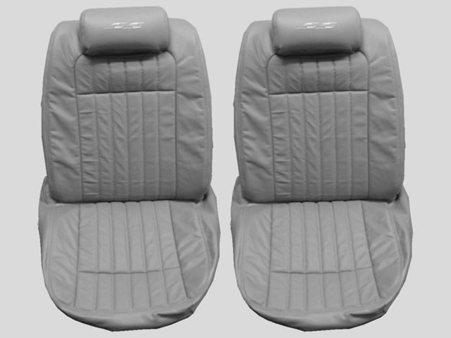 Impala SS 94 95 96 Grey Leather Seat Covers Front Rear  