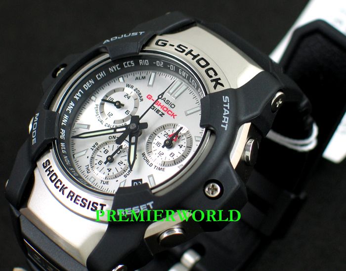 CASIO G SHOCK GIEZ WORLDTIME 200M WATCH GS 1001 7 NEW  