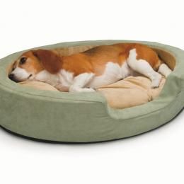 KH 1913 Thermo Snuggly Sleeper Medium Sage Pet Bed Dog  