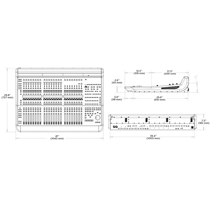 Gain  infinity – unity; Frequency Response  1 dB @ 10 Hz,  1 dB 