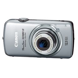 Canon PowerShot SD980 IS Digital ELPH   Silver & Adobe Creativity 