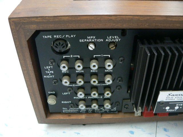 Vintage Sansui 5000X Solid State AM/FM Stereo Tuner Amplifier  