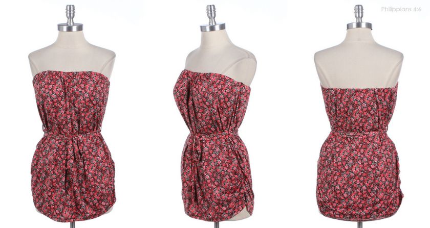 Multi Print Strapless Bra Padded Tube Tank Top Floral Leopard Animal 