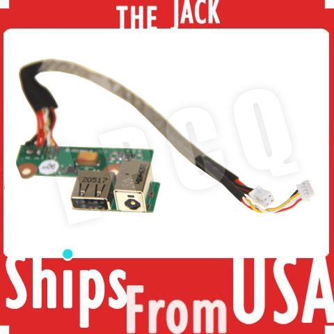 HP dv6000 USB DC IN DC AC Jack Board DDAT8APB2001408  