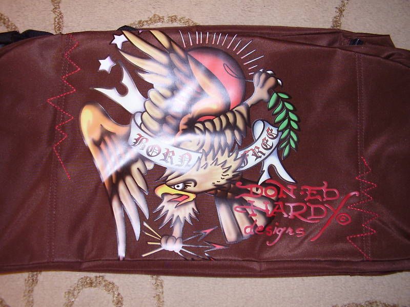 Ed Hardy Born Free Duffle by Christian Audigier, New  