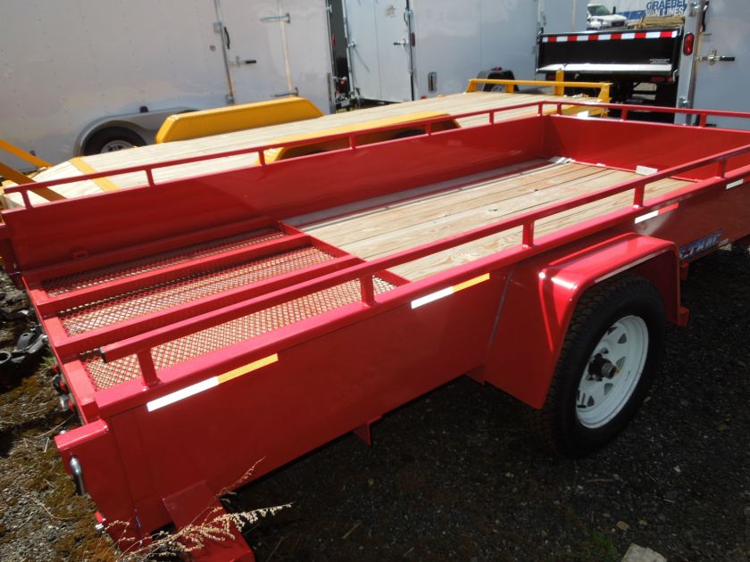 New 2012 Sure Trac 6x12 Open High Side Utility Trailer in Trailers 