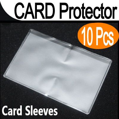 10 Credit Debit ATM ID Identity Card Sleeve waterproof  