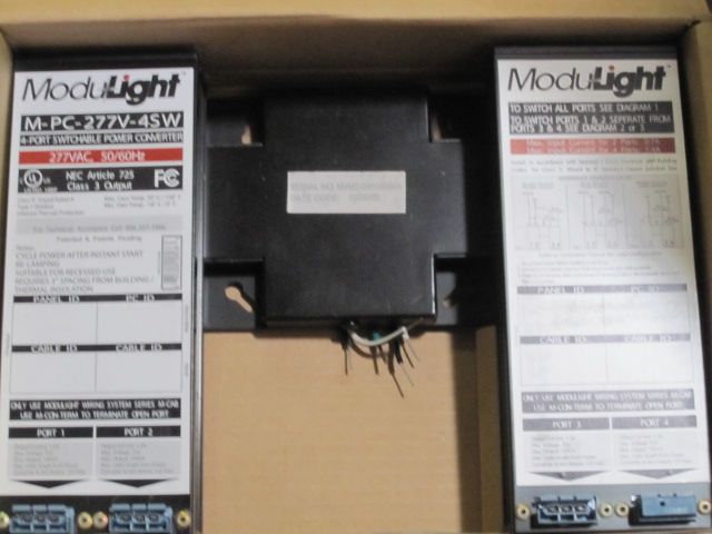 MODULIGHT M PC 277V 4SW SWITCHABLE POWER CONVERTER NIB  