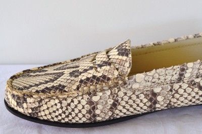 NIB JP TODS PYTHON SNAKE PELLAME DONNA SHOES~40.5 10.5  