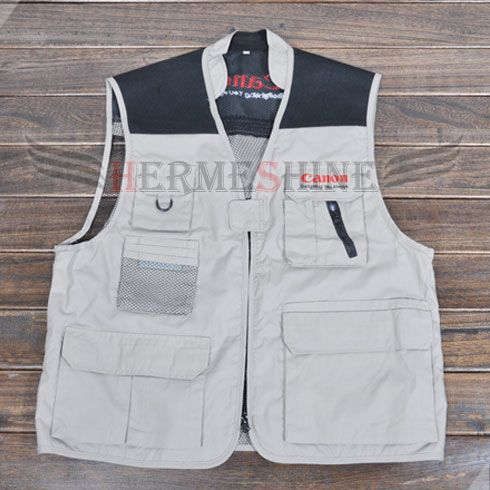 New Official Canon Photo Vest Size L T2i 7D 5D Mark ii  