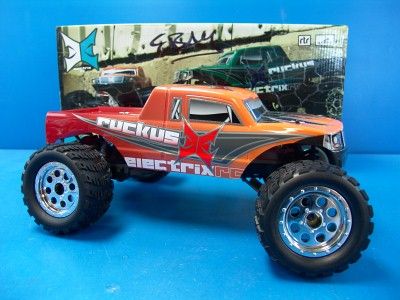 Electrix Ruckus Almost RTR Monster Truck 1/10 Scale Electric R/C RC 