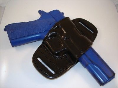 LEATHER BELT HOLSTER 4 1911 A1 springfield 345EMP/GI  