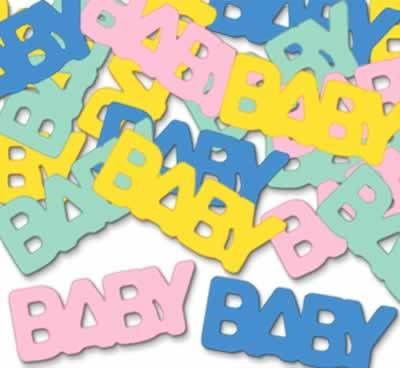 BABY Confetti Party supplies favors shower girl boy new  