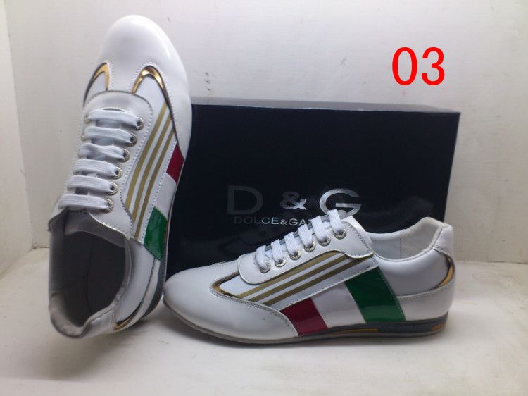 2012 NEW D.G Mens shoes Fashion Sneakers Leather Size40 46  