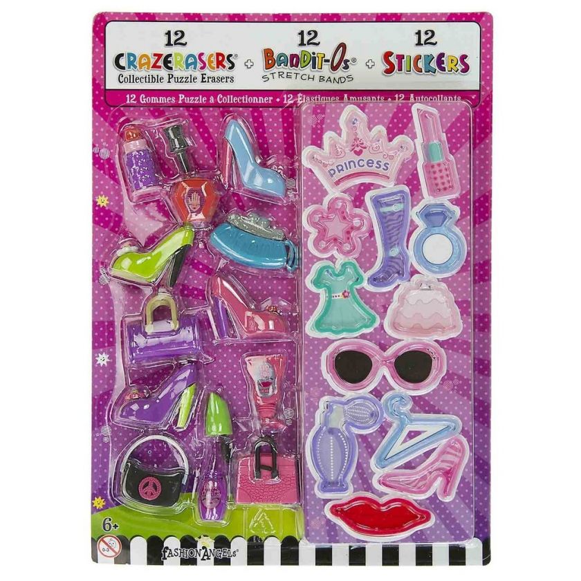 Crazerasers, BanDit Os Stretch Bands & Stickers 12 ea  