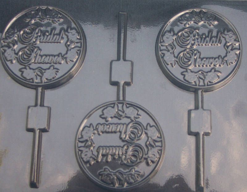 BRIDAL SHOWER LOLLIPOP CANDY MOLD MOLDS FAVORS FAVOR  