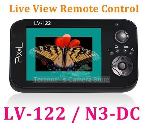   122 N3 DC Wired Live View Remote Control for Canon EOS 7D , 1D Mark IV