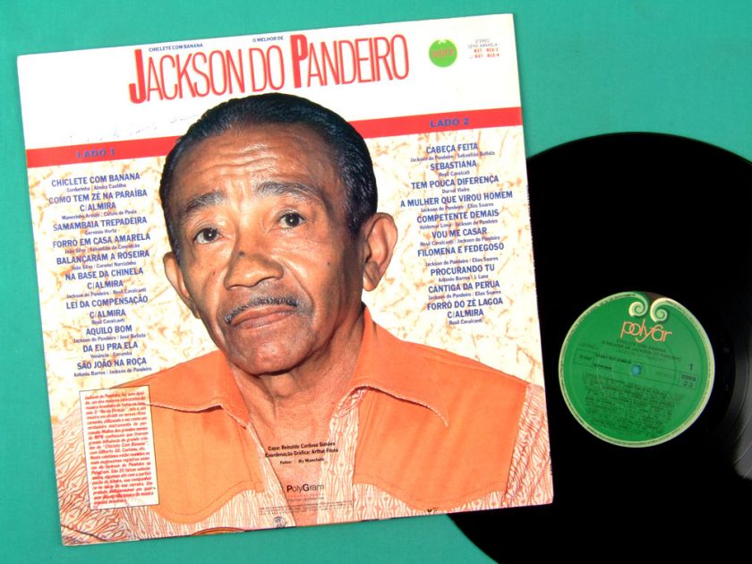 LP JACKSON DO PANDEIRO CHICLETE COM BANANA FORRO BRAZIL  