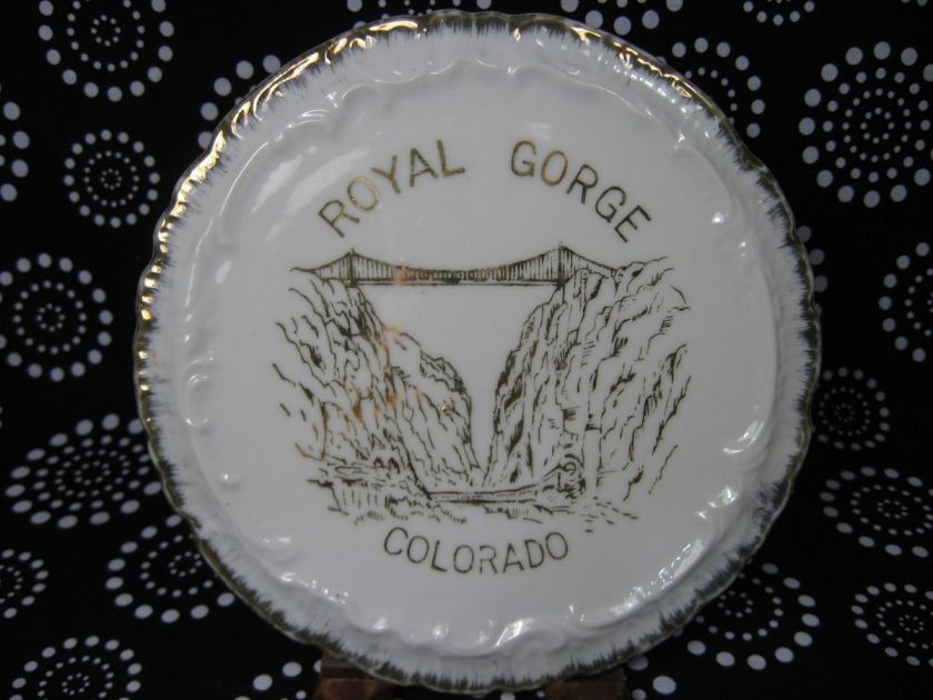 Royal Gorge Colorado Flue Cover ? Plate Wall Hanging  