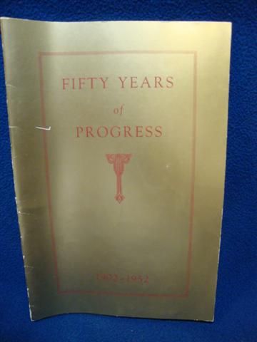 Lutheran Hospital. Sioux City, Iowa. 1902 1952 Anniversary booklet 