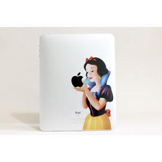 Snow White iPad 1, 2 Apple Sticker Decal Skin Cover  