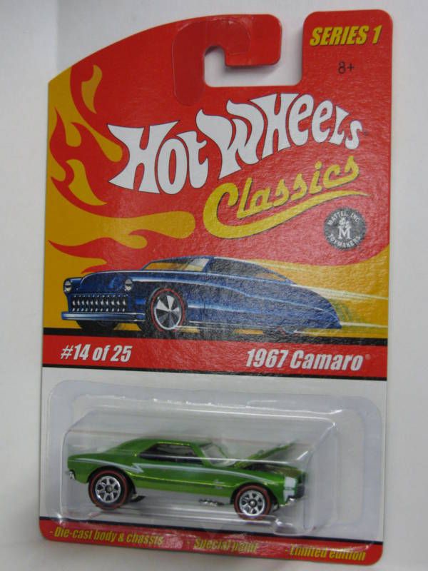 Hot Wheels Classics 1967 Camaro Painted Engine Vari. on PopScreen