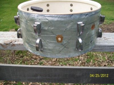   LUDWIG OYSTER BLUE PEARL SCHOOL FESTIVAL 6.5X14 SNARE DRUM  