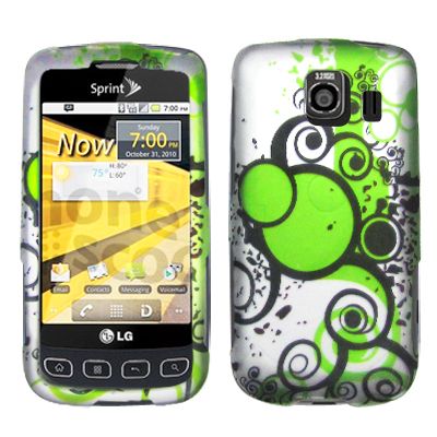 LG Optimus V VM670 Faceplate Snap on Cover Hard Case  