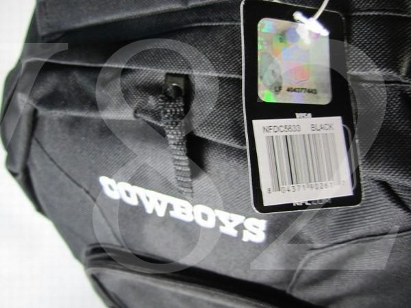 NFL Dallas COWBOYS Southpaw BackPack Black  