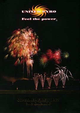 2004 United Pyrotechnics collectible fireworks catalog  