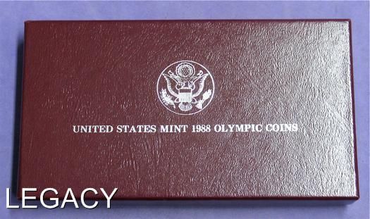 1998 S SILVER PROOF OLYMPIC COMM. DOLLAR (ER  