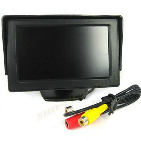 RCA AV Color 4.3 Inch LCD TFT Monitor Screen for Car Bus Rear View 