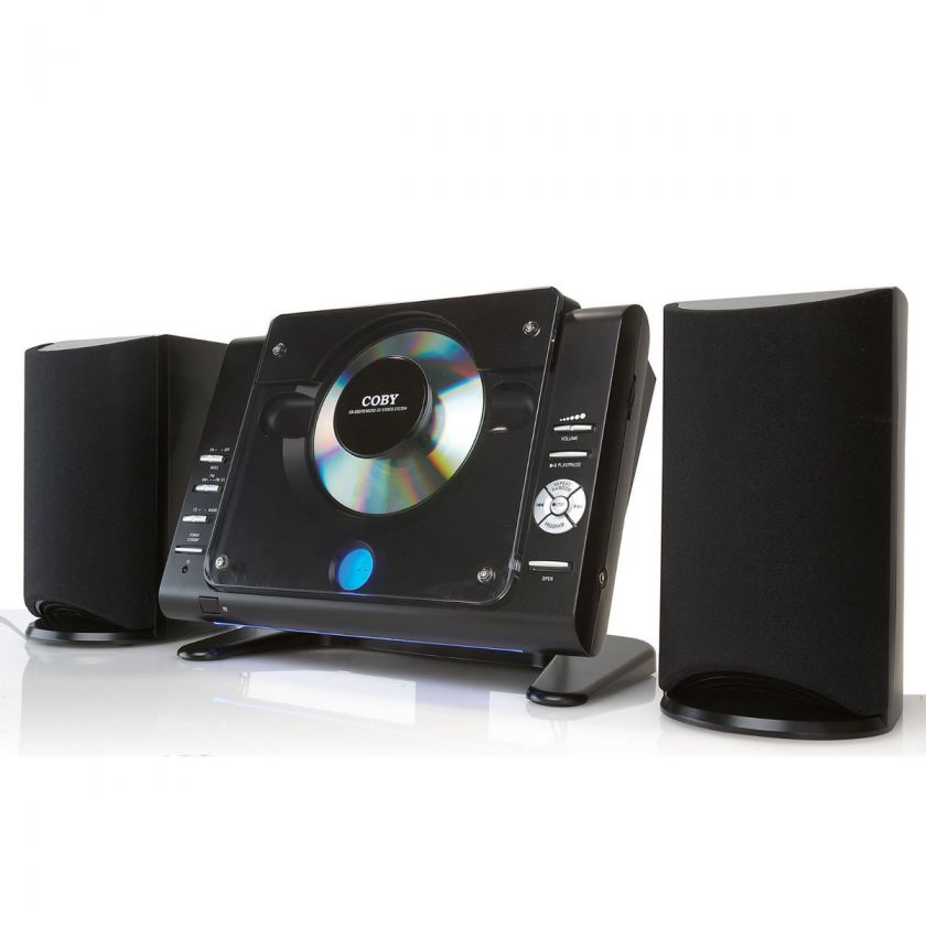   CXCD377 CD Stereo System With Analog AM/FM Tuner DBBS Speaker System