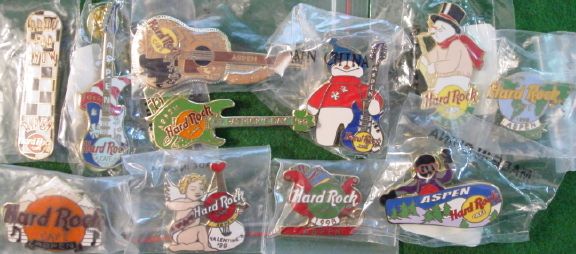 11 Tribute & Patriotic HARD ROCK CAFE PINS (1,000s) BEATLES 