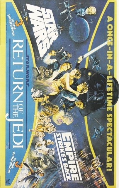   WARS RETURN OF THE JEDI SAGA Movie Poster Empire Strikes Back  