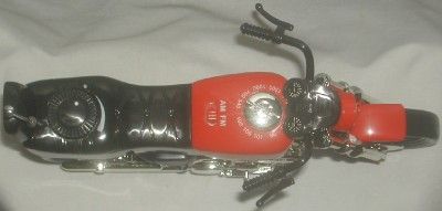 Scandyna Red Motor Cycle Radio City AM/FM Radio MIB  