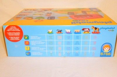   6766 1,2,3 Interactive Play & Learn Farm Playset NEW MIB 1 1/2+  